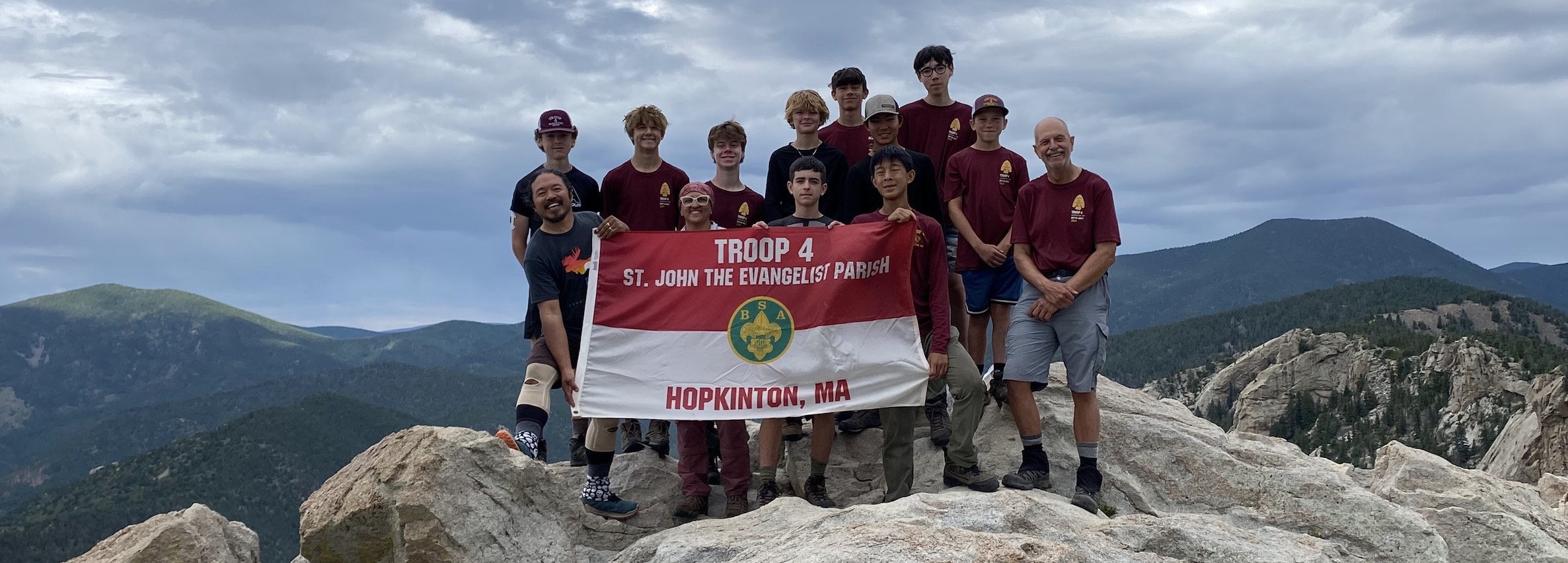 Troop 4 Scouts brave New Mexico wilderness at Philmont