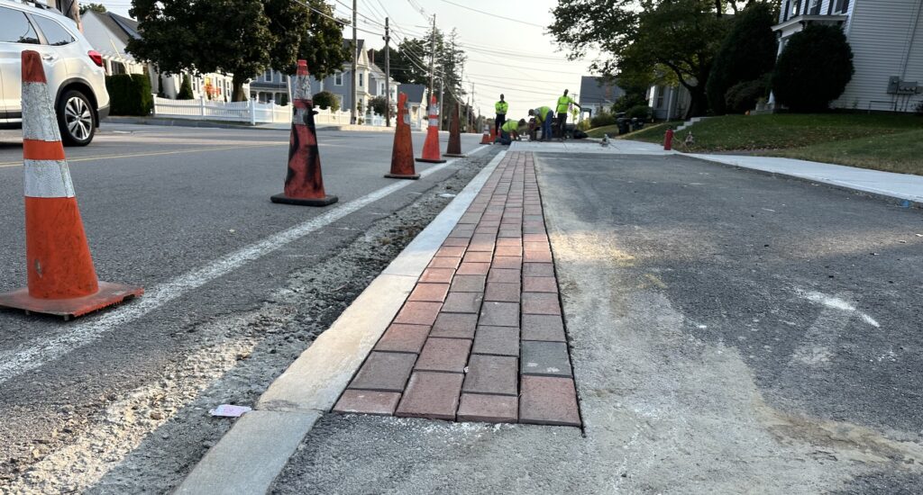 Main Street brickwork