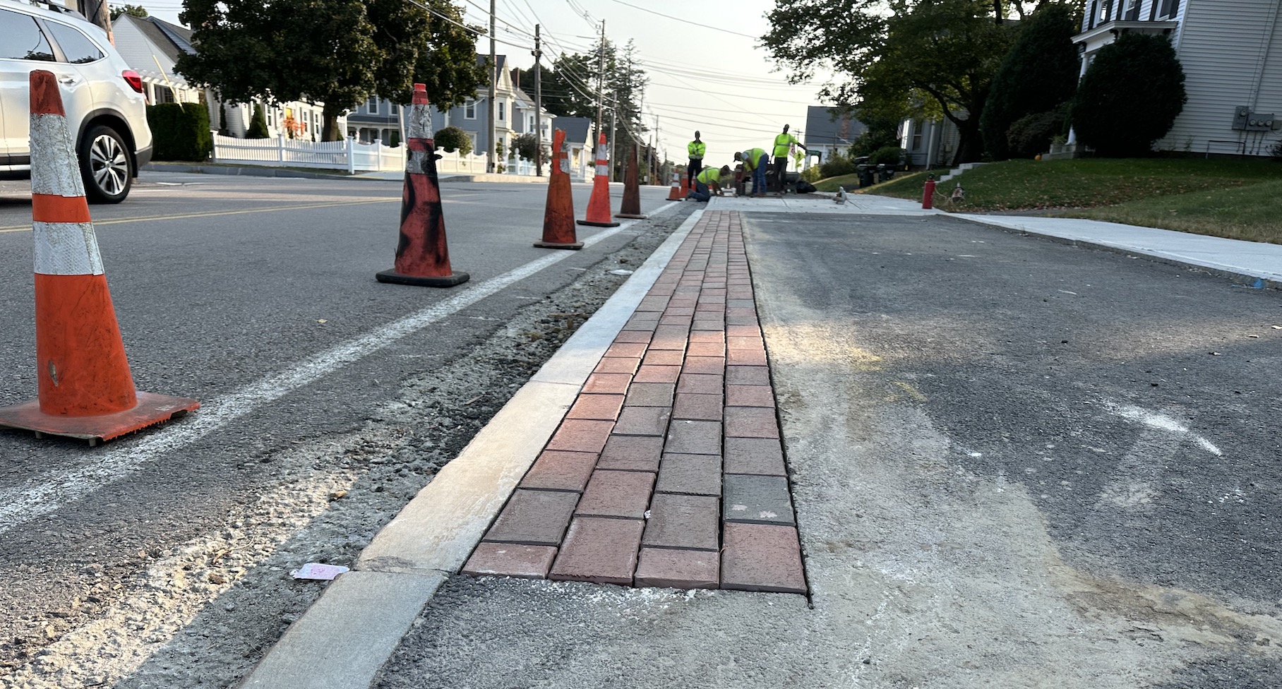 Main Street Corridor Project update: Walkway work continues