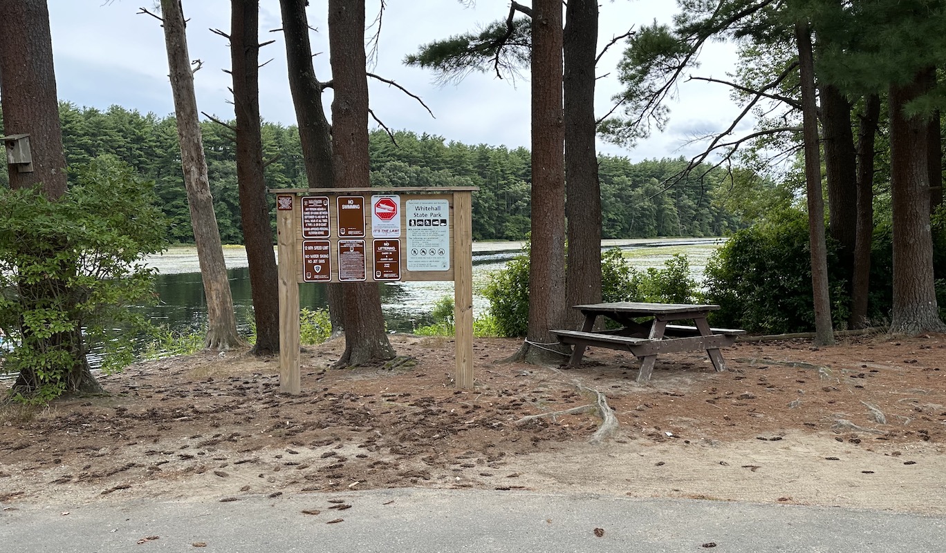 Whitehall State Park boat landing