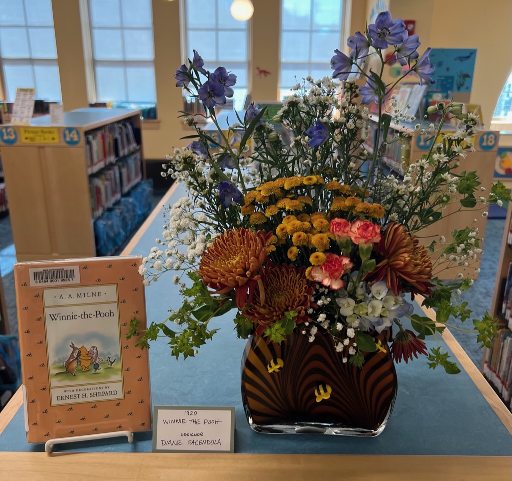 Books in bloom event