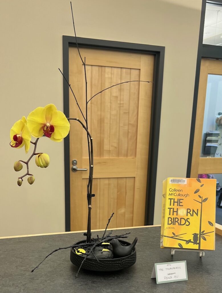 Books in bloom event