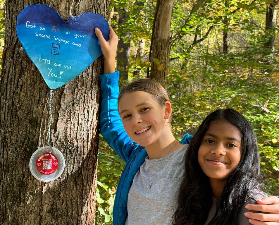 Girl Scout heart project