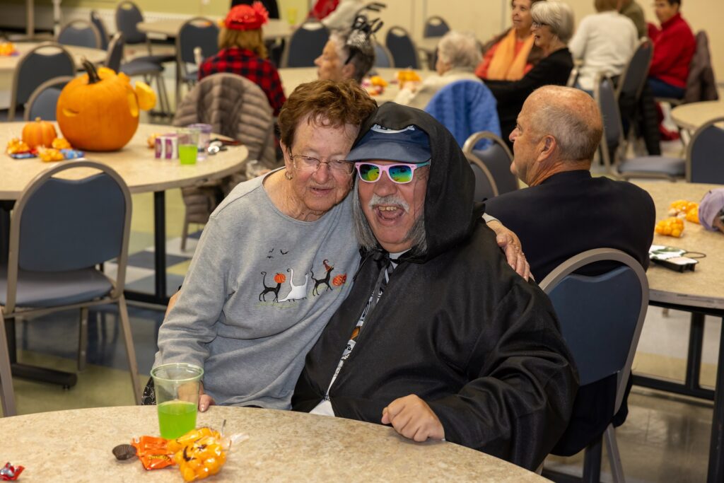 Senior Center Halloween party