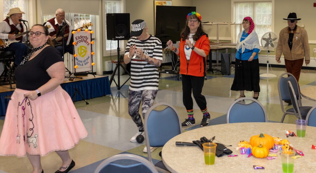 Senior Center Halloween party