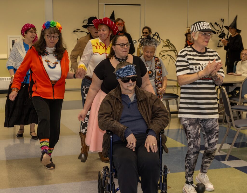 Senior Center Halloween party