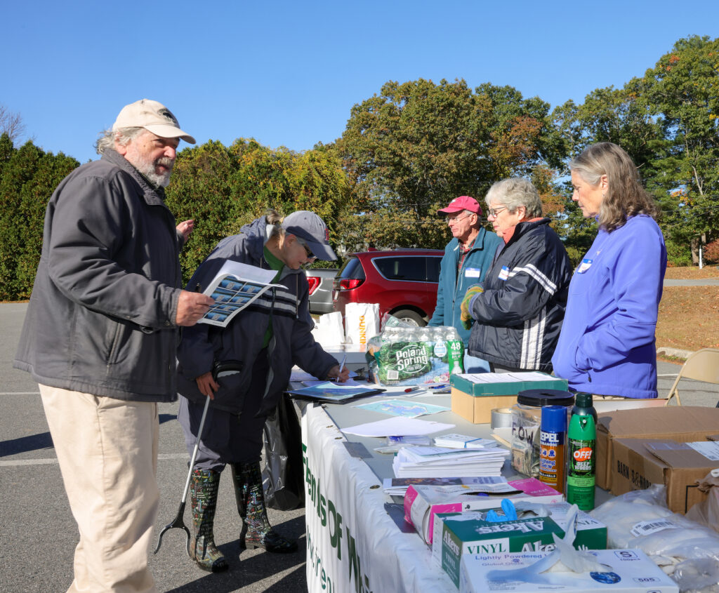 Whitehall fall cleanup