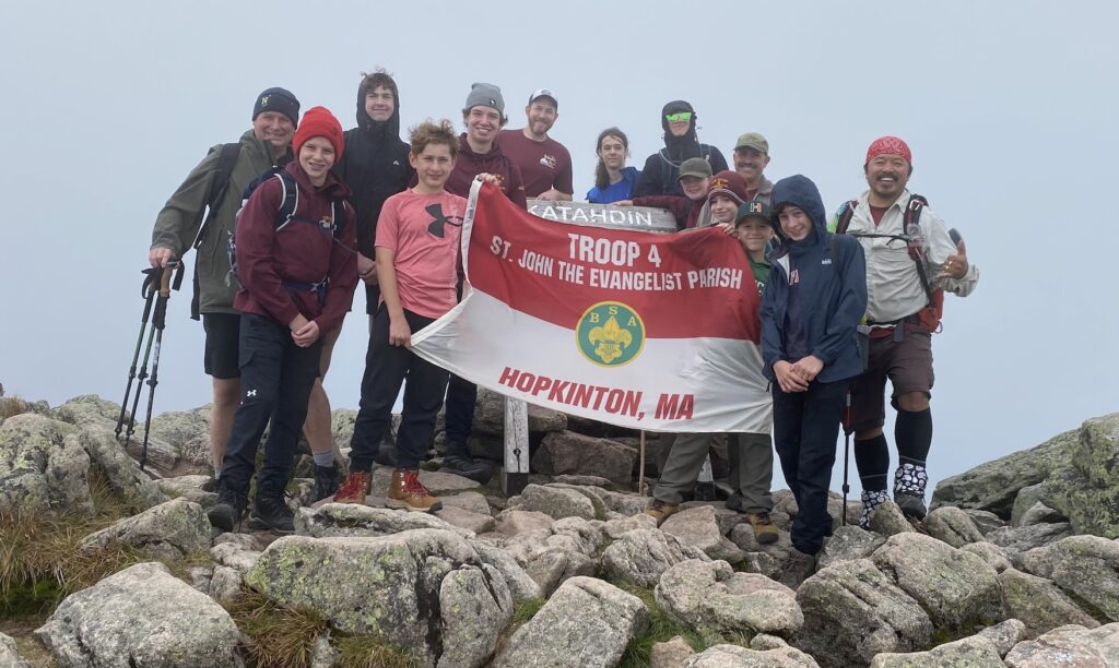 Troop 4 at Katahdin Andrew Brock