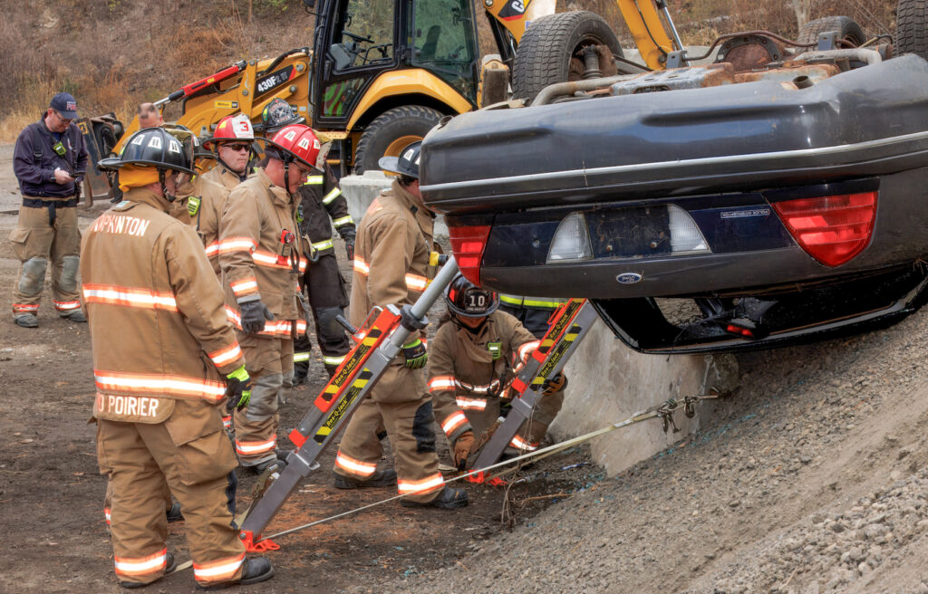 Fire department training