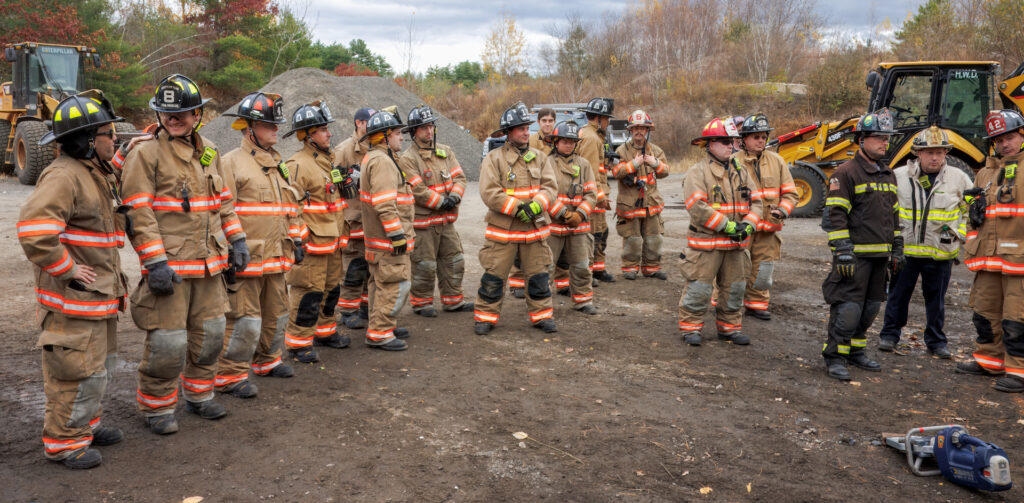 Fire department training