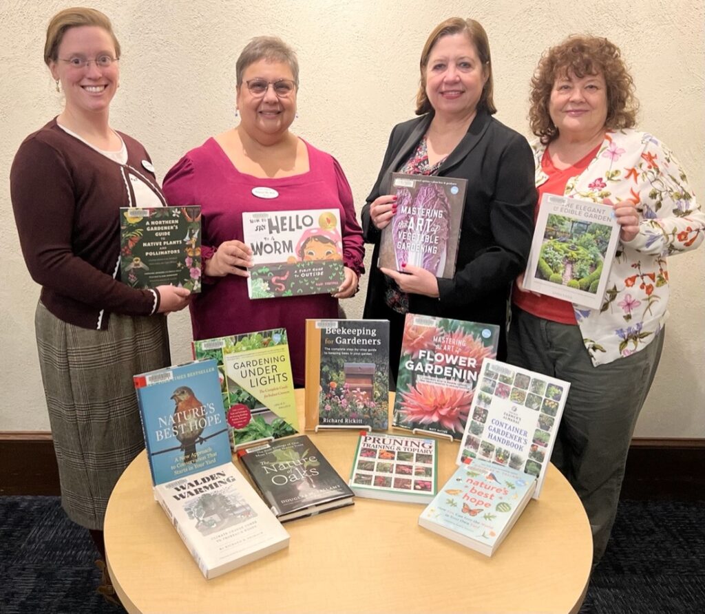 Garden club book donation