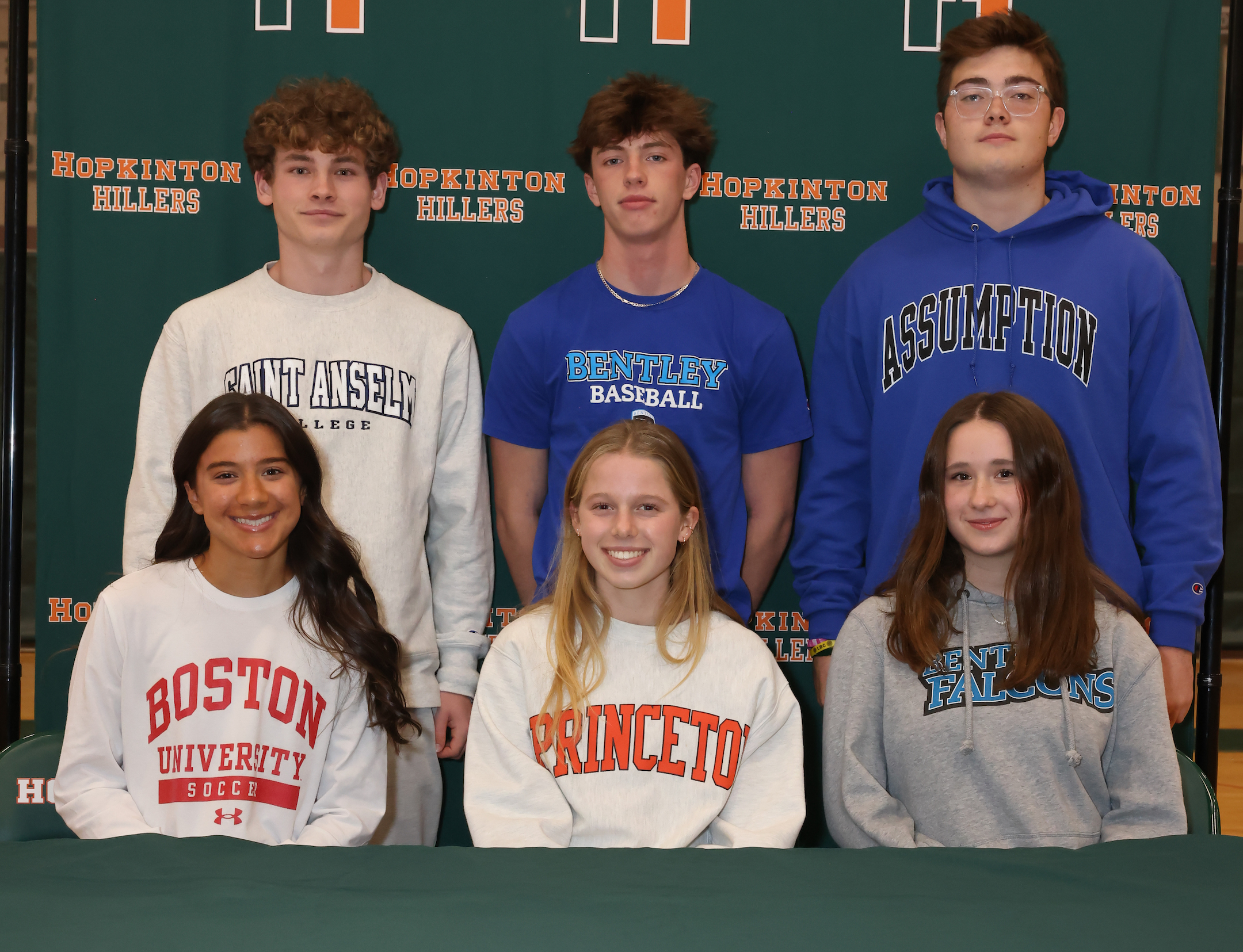 HHS athletes announce college commitments