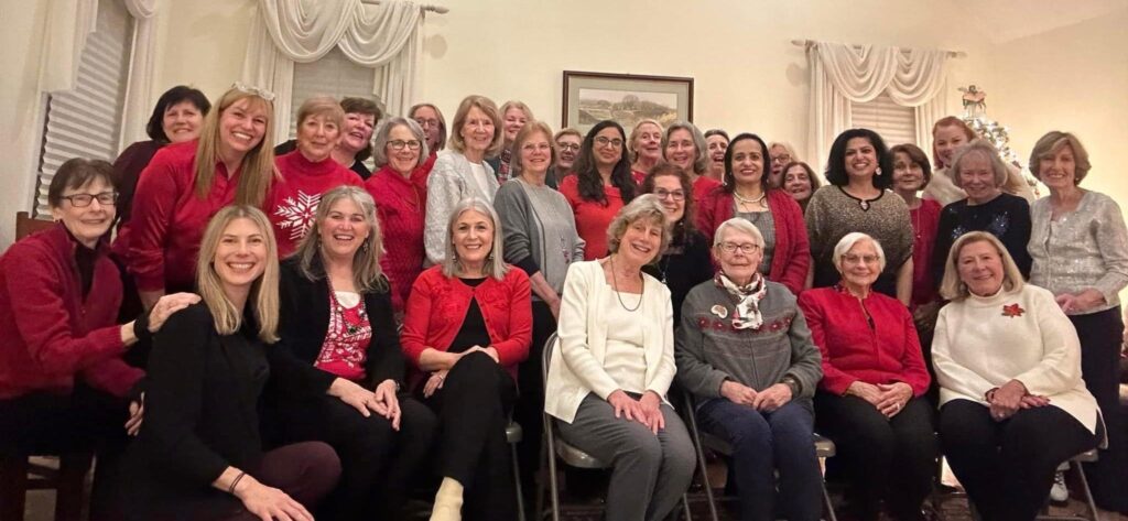 women's club holiday party