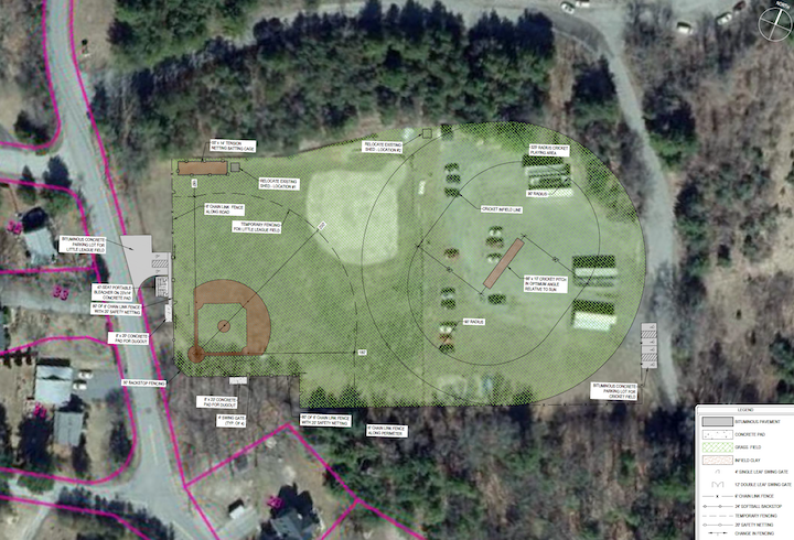 Pyne field plan