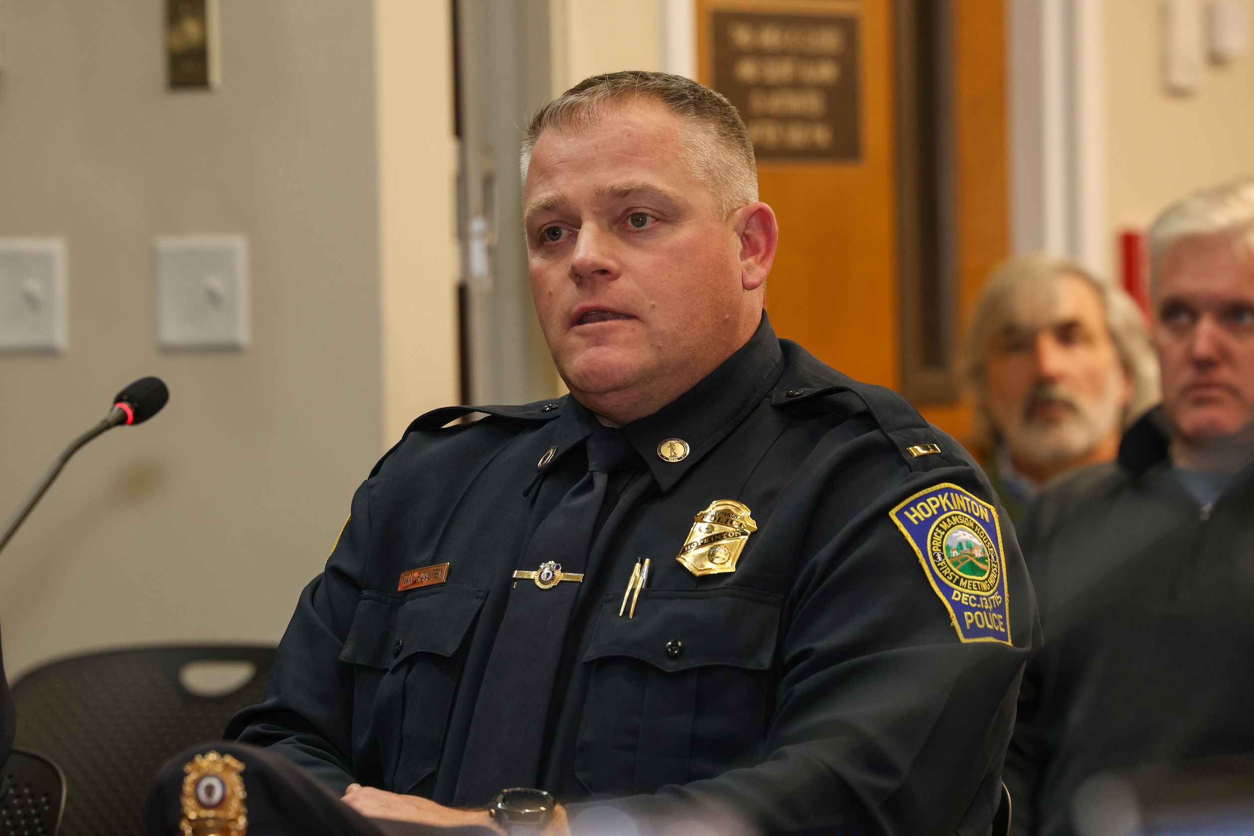 Select Board votes to promote van Raalten to deputy chief, hears update on FY 26 budget