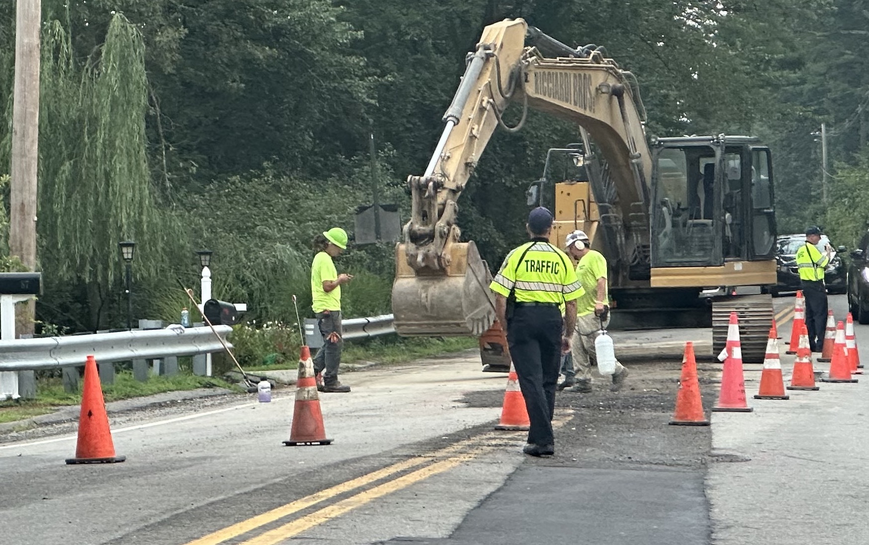 UPDATE: Wood Street reopened after gas line break repaired