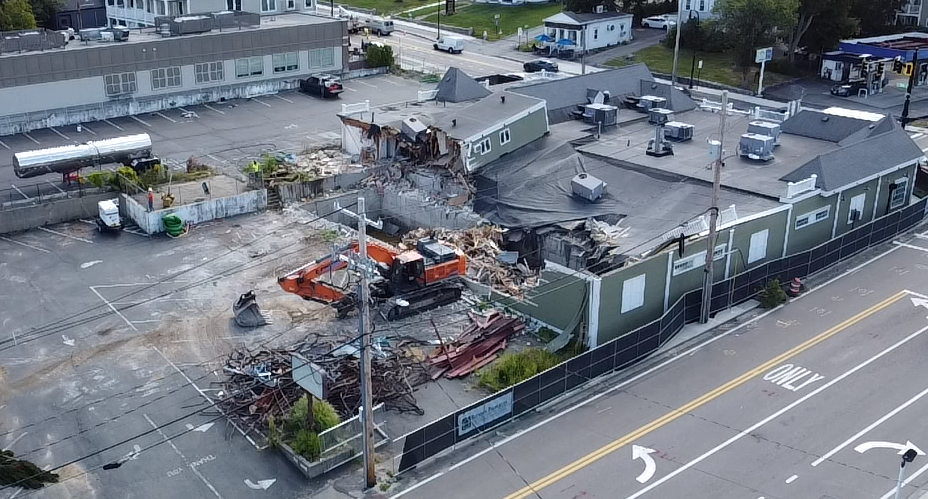 Hopkinton Drug demolition 8-27-25
