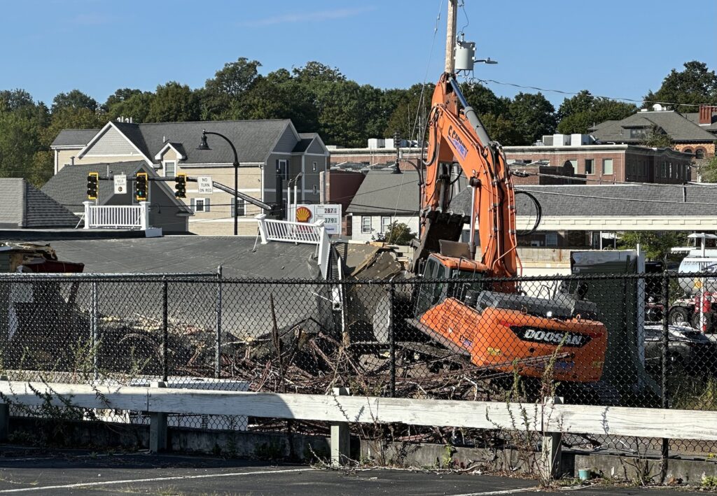 Hopkinton Drug demolition 8-27-25