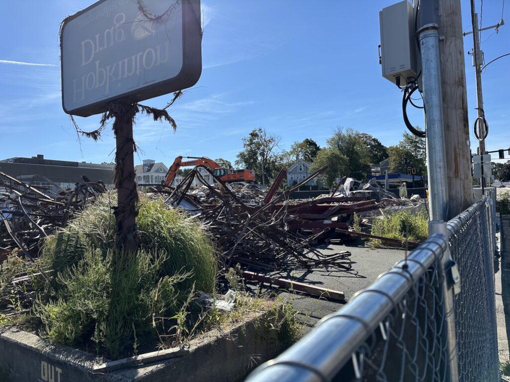 Hopkinton Drug demolition