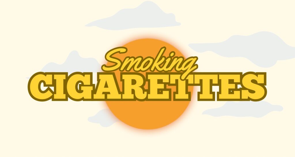 Smoking Cigarettes Mike Leary Cover