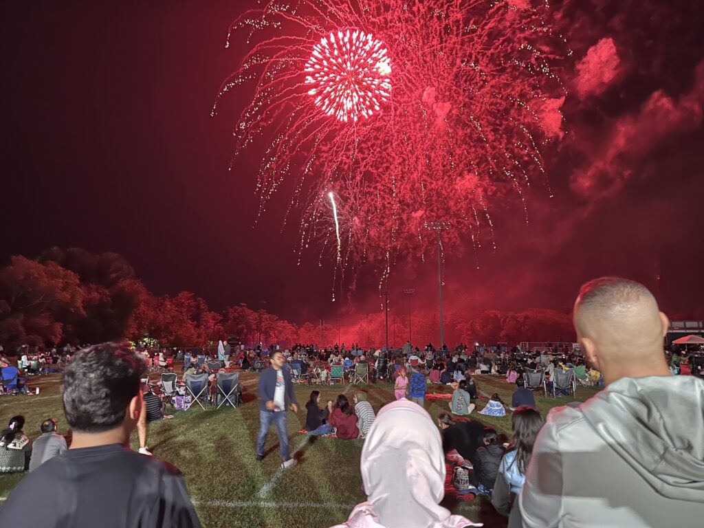 Family Day fireworks
