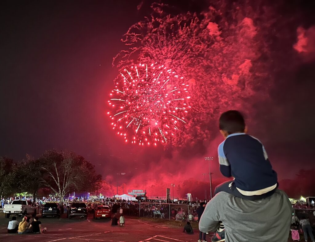 Family Day fireworks