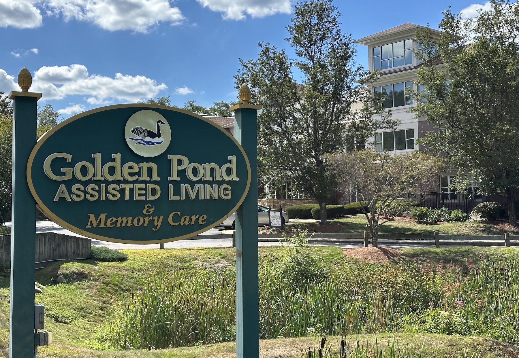 Golden Pond sign