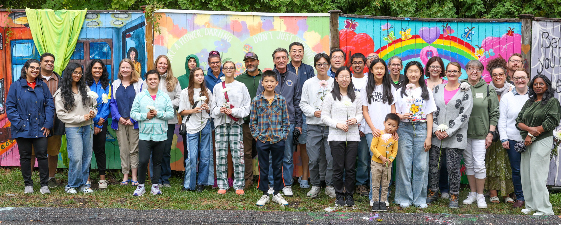 Photos: Diversity mural unveiling at EMC Park