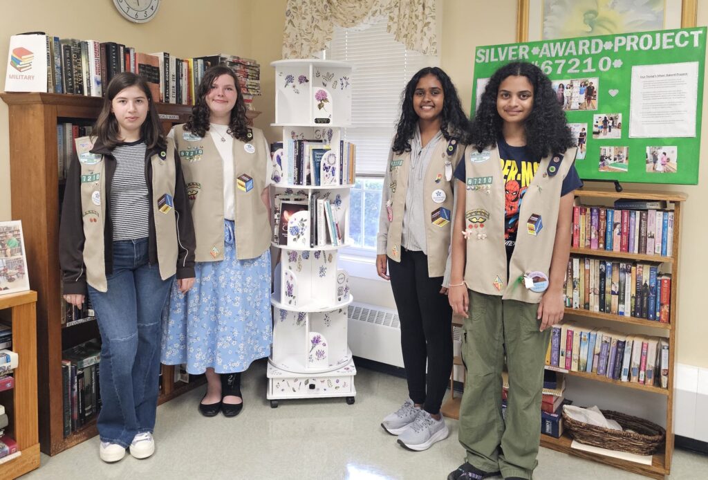 Girl Scouts Bookshelf Silver Award