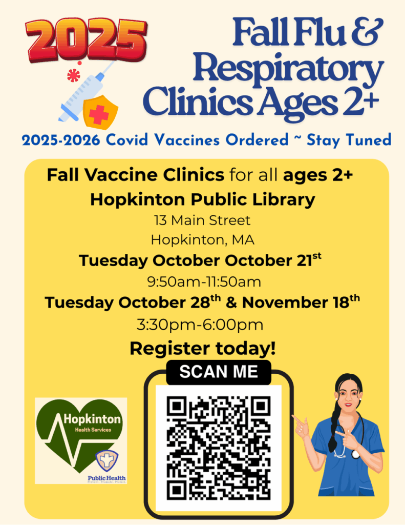 2025 HPL Fall Vax Dates