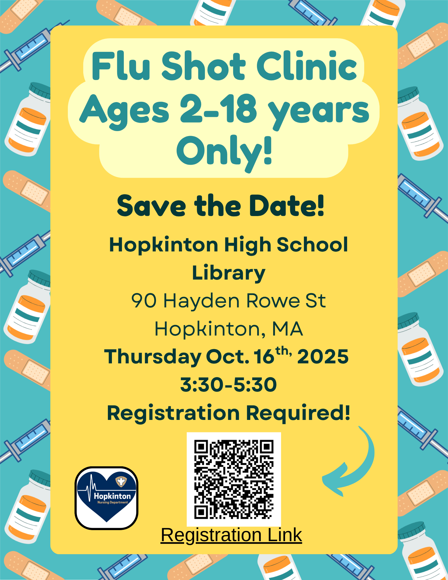 VFC-School Ages 2-18 Flu Clinic