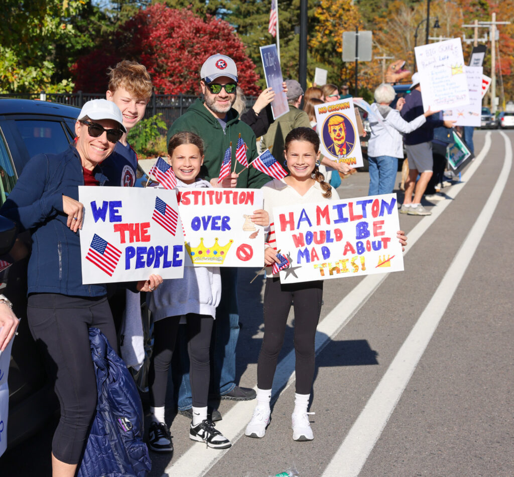 No Kings Protest Town Common