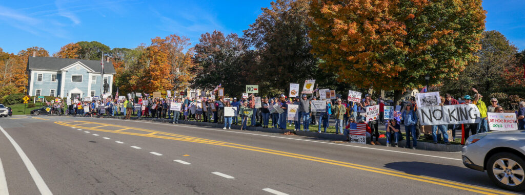 No Kings Protest Town Common