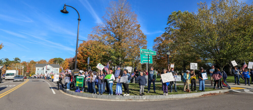 No Kings Protest Town Common
