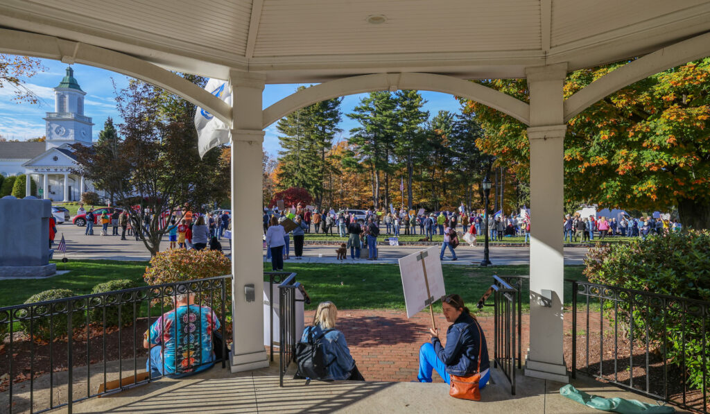 No Kings Protest Town Common