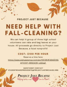 PJB Fall Cleanup