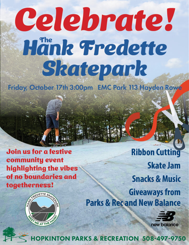 Skate park opening