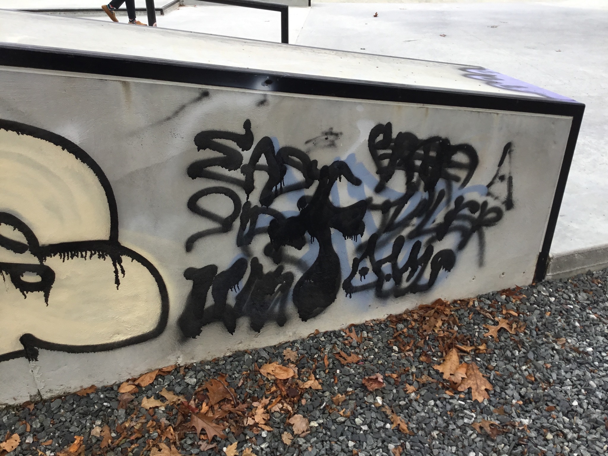 HPD investigates graffiti at Hank Fredette Skate Park