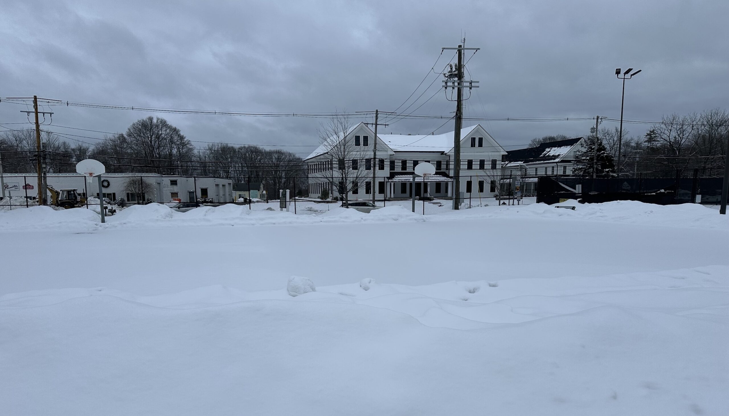 Schools, town offices closed again Tuesday