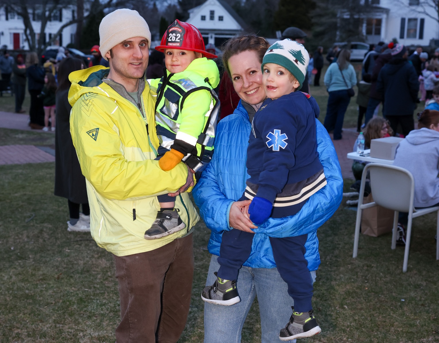 Photos: Fire & Light at Town Common