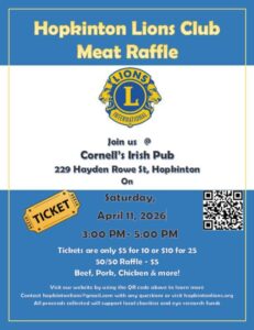 Lions Meat Raffle