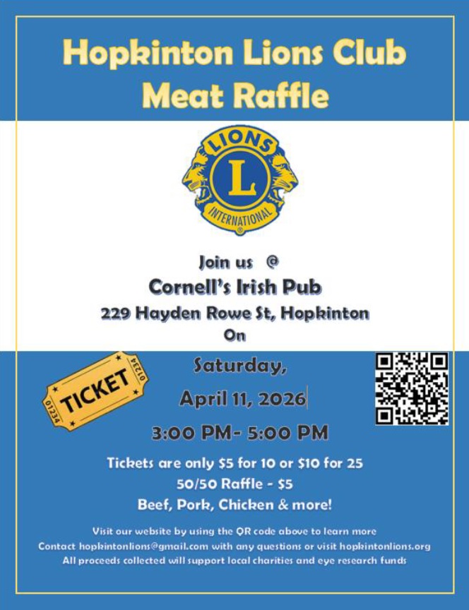 Lions Meat Raffle