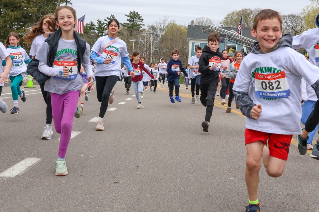 Hopkinton Marathon Committee 100-Yard Dash
