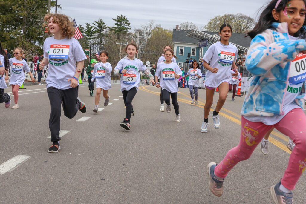 Hopkinton Marathon Committee 100-Yard Dash
