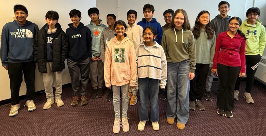 Hopkinton Middle School Science Olympiad team