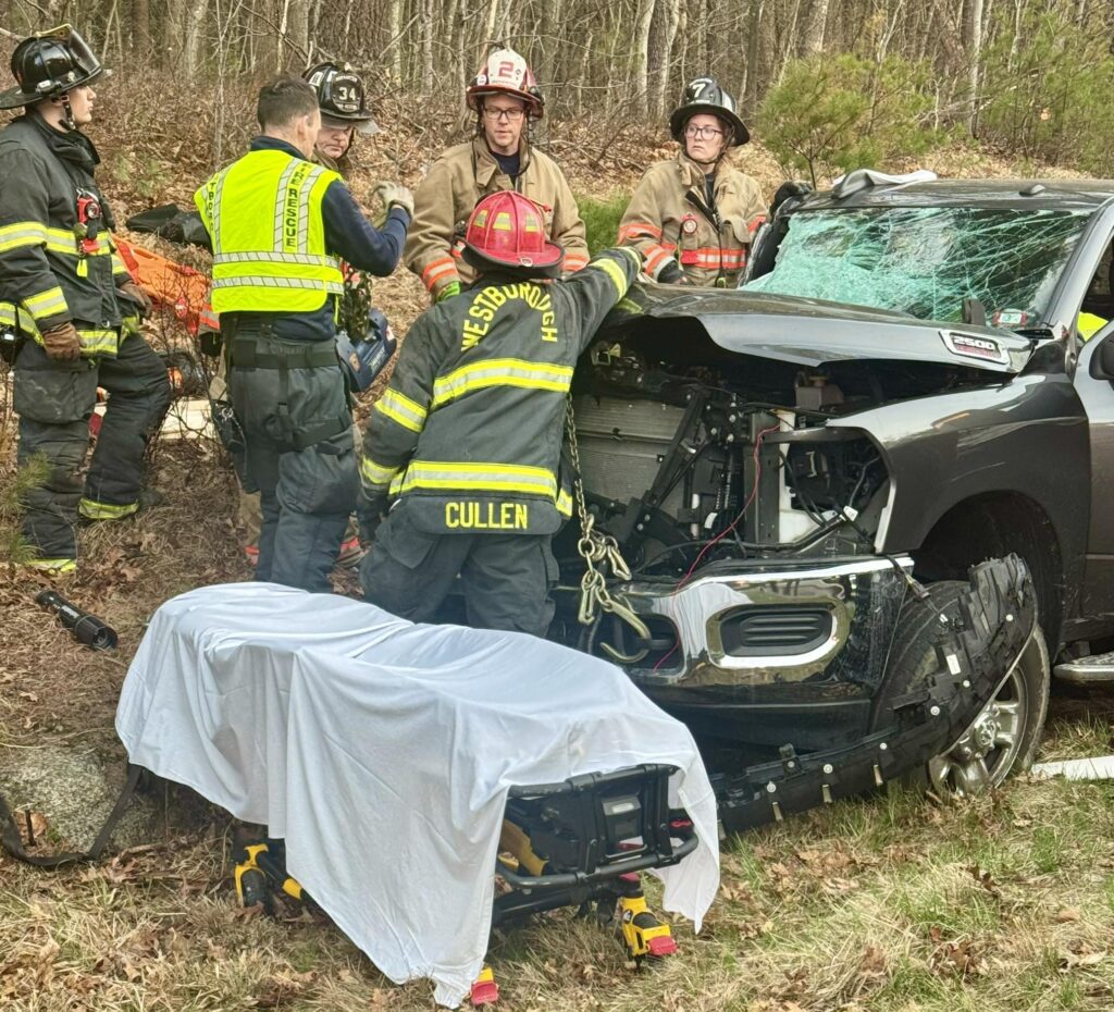 Crash at I-495 offramp