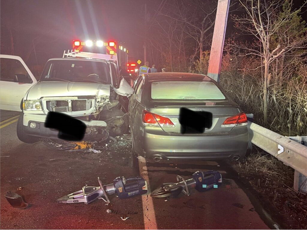 West Main Street crash