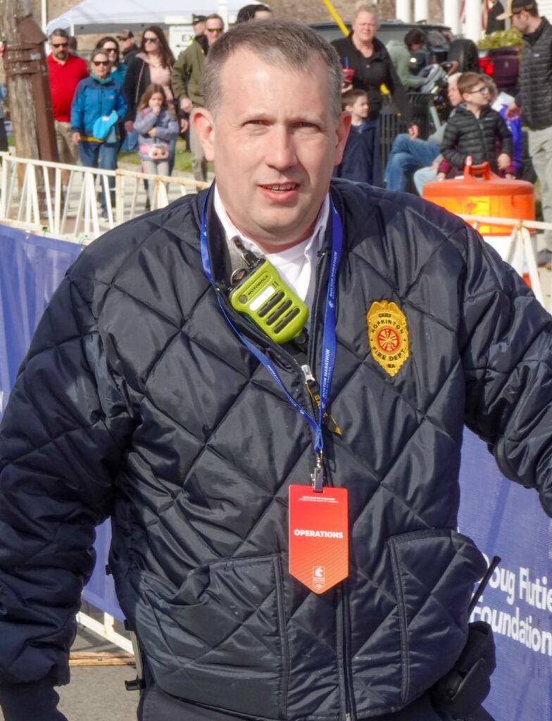 Hopkinton Fire Chief Gary Daugherty
