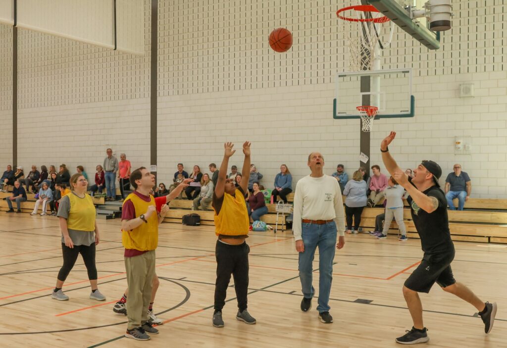 Special Olympics basketball
