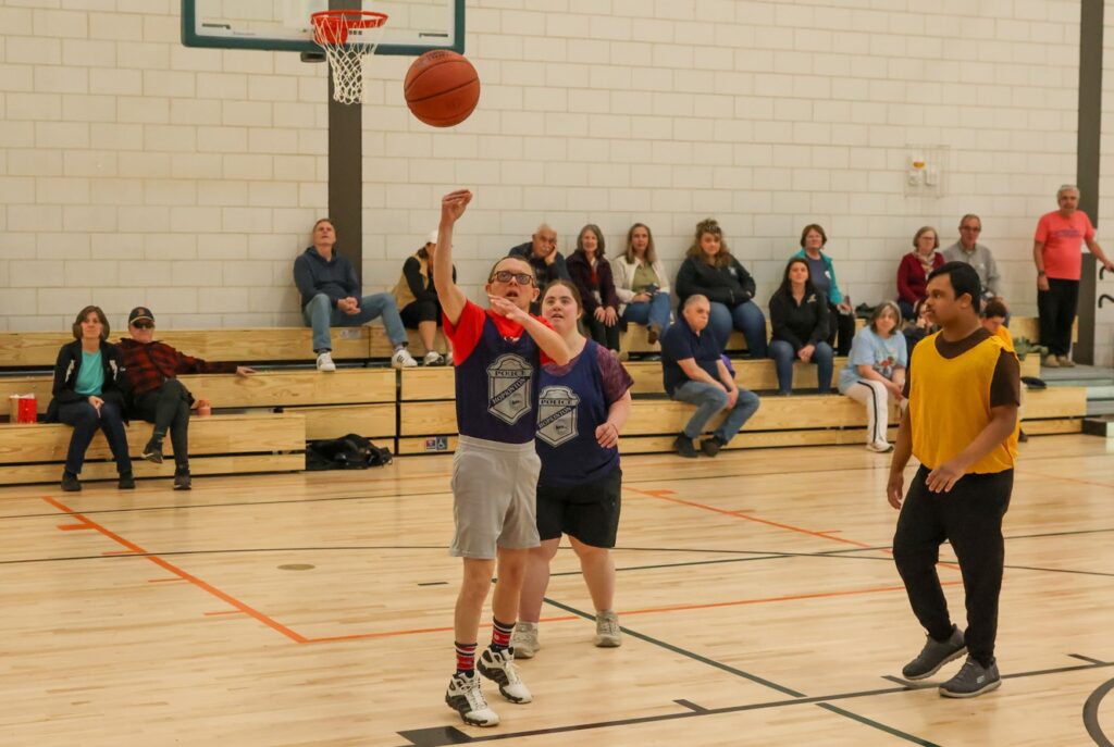 Special Olympics basketball